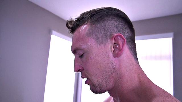 BBC gay drilled in doggystyle in asshole by stud