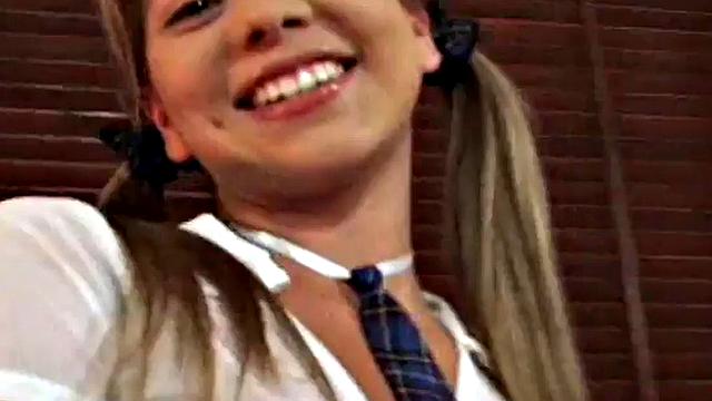 Naughty teen schoolgirl slut Bree