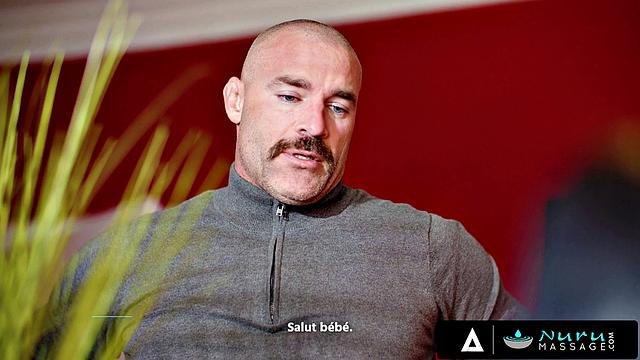 NURU MASSAGE - Steamy Threesome With Hot MILF Boss And Sexy Intern FRENCH SUBTITLES