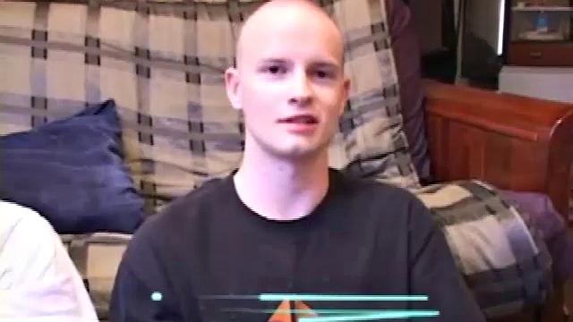 Eager to spend some time together, Lex and Gunner have sent their girls away for the weekend. The guys sit side-by-side commenting on the video they are watching and rubbing their growing cocks. Gunner goes down on his buddy and gives him a blowjob.