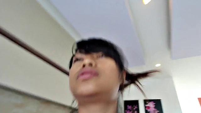Paw on Tuktuk Patrol - Big Boobs Thai Babe - 4min