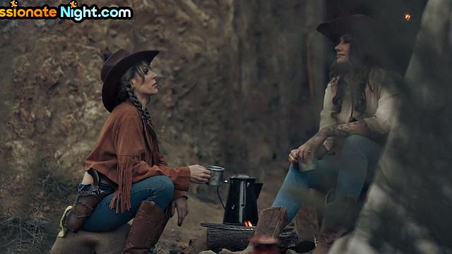 Cowgirl on Western Threeway