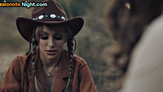 Cowgirl on Western Threeway