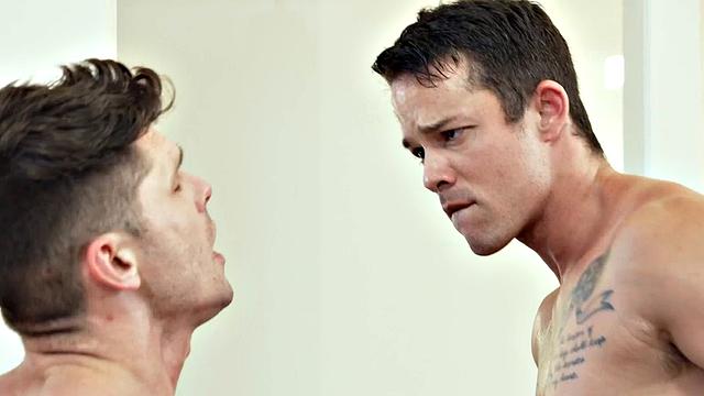 FalconStudios - Devin Franco Gets In The Middle Of An Interracial Spitroast