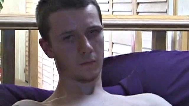 Derek strokes his monster stiff and jerks off until he blasts a warm cum load onto his face.