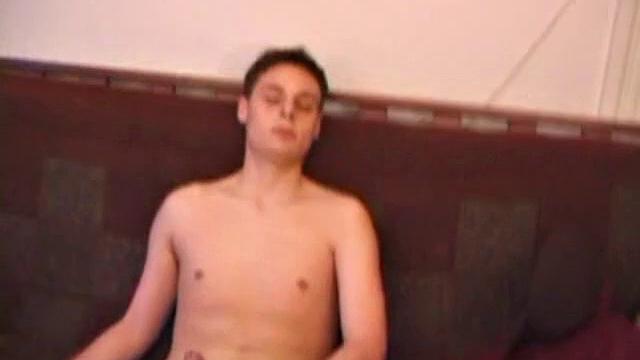 Gunner Raines strokes his hard cock and shows off every thick vein