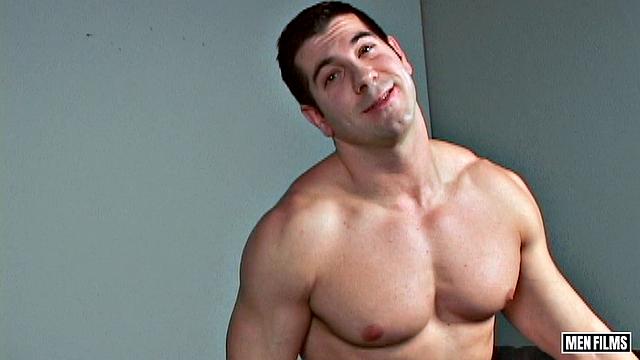 Straight Muscled Dude Sucks Cock!