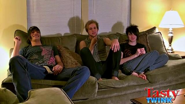 A Threesome with Handcuffs - Erik, Tristan, and Aron