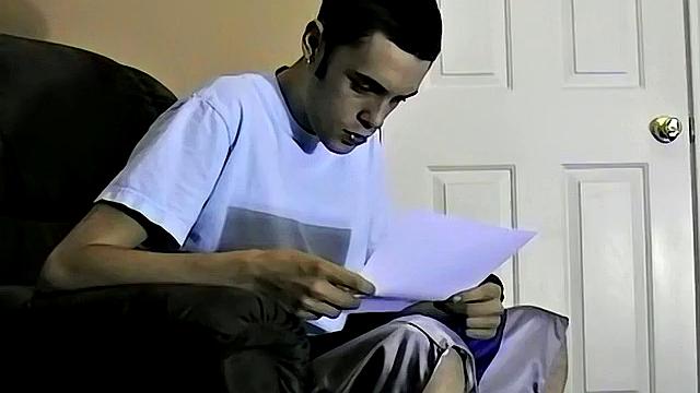 Slim Aiden Stroking His Dick - Aiden Pugsley