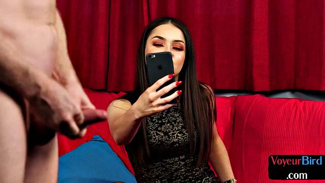 Naughty voyeur tempting for show