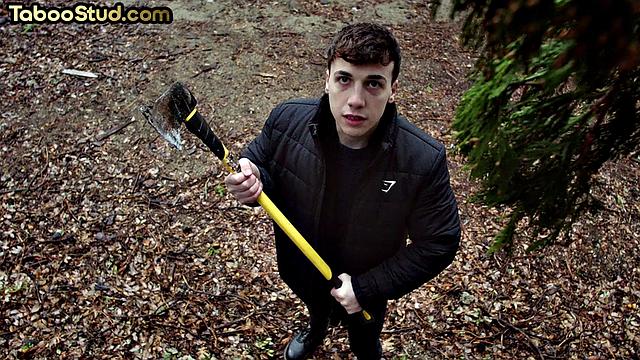 21yo handsome stud anal smashed by DILF