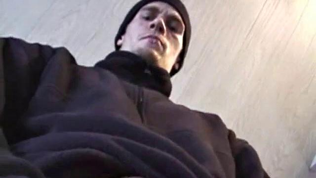 Fresh from hanging with some female schoolmates, Jonathan's hormones are raging and he doesn't waste any time pulling out his dick. He plays a porn video and starts stroking a stiff one.