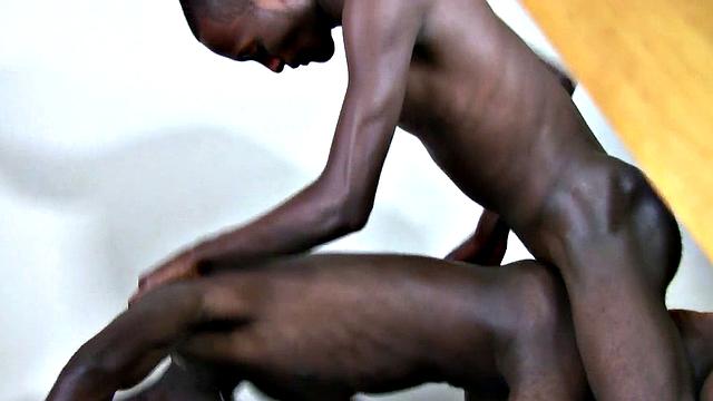 African real amateur twink anally smashed in his ass