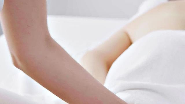 Sexy oiled babe fucked by big white dick in wet pussy hole