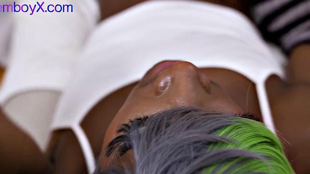 Black alternative rides white guy