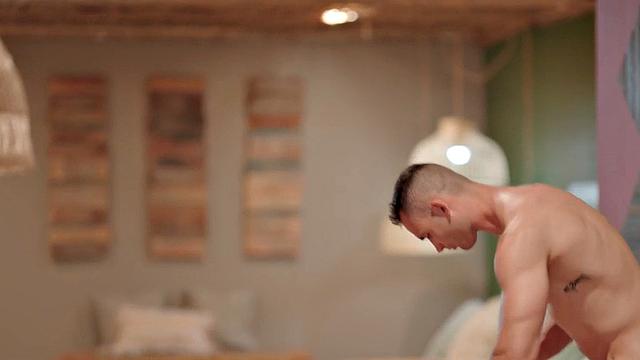 Athletic jock barebacked by BF after cocksucking