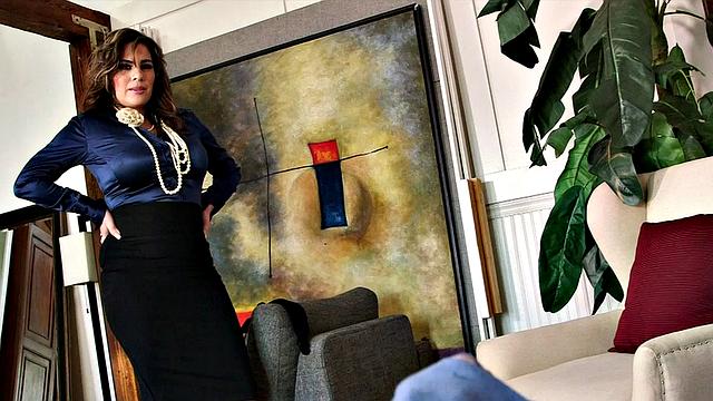 Ciara Ryder: Super MILF Catches Her Son's Friend Masturbating