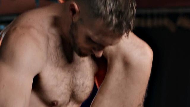 Sexy gay fucked in tight asshole in missionary