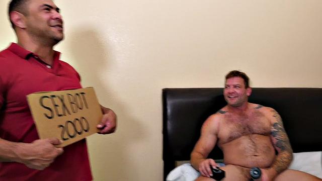 Bisexual facesitting busty MILF in 3way