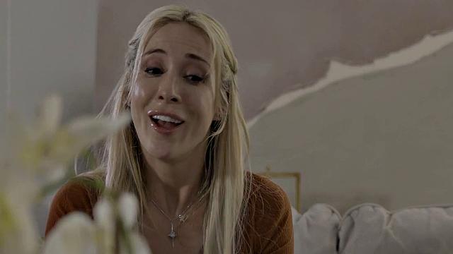 Nympho passionately fucked in her tight pussy by her BF