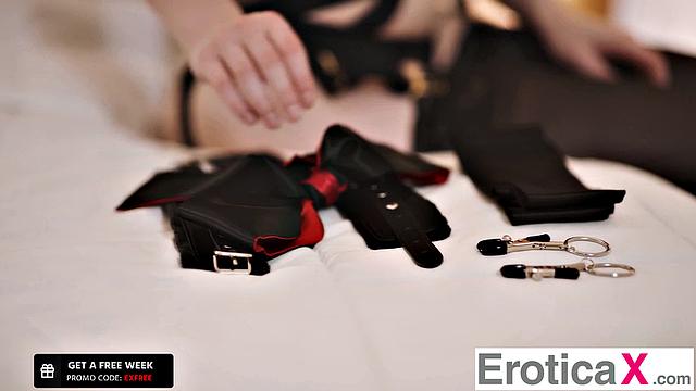 Submissive Beauty Makes Passionate Love To Handsome BF - Evelyn Claire - EroticaX