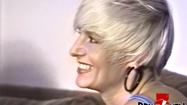 Busty dyke dominatrix punishes sub after playing with Moms, Hardcore, Milf