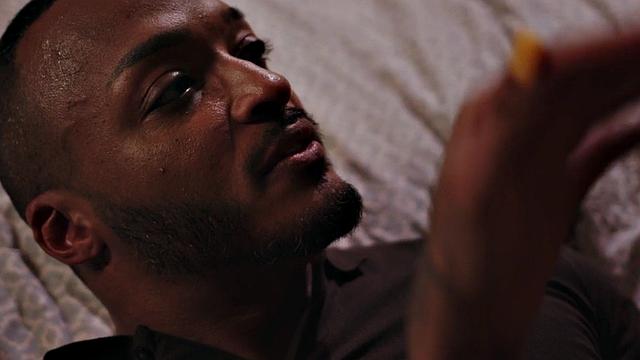 Busty trans babe pumping black ass before sucking