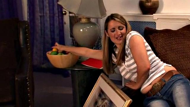 British dominatrix dominates pathetic cop with a tiny dick in hot CFNM threesome