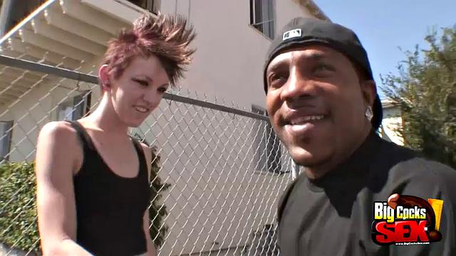 Punk Chick Takes BBC