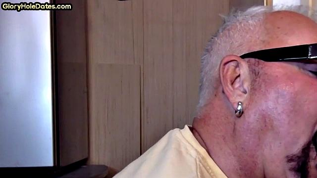 Amateur mature visit gloryhole