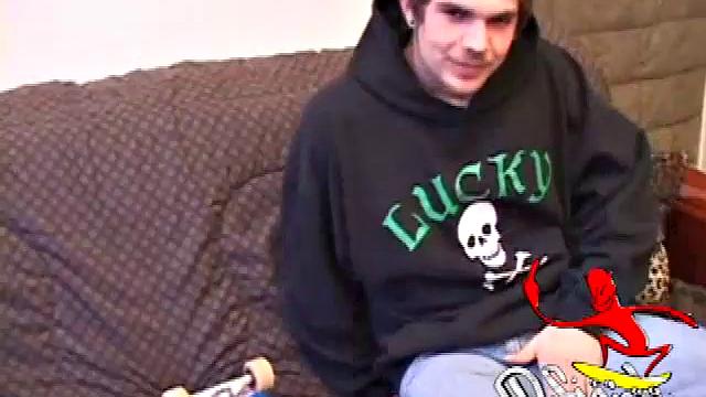Lucky Guy Jerks Off