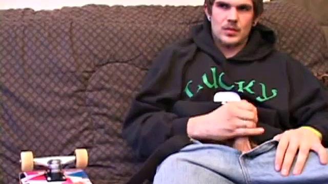 Lucky Guy Jerks Off