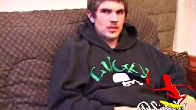 Lucky Guy Jerks Off