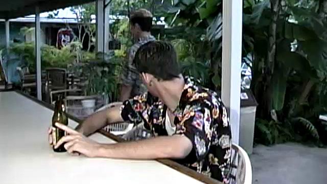 Looking almost like twins, with matching sun glasses, Ethan and Matthew are out sunbathing in the buff when they decide to work up a sweat.