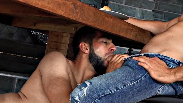 Dirty stud penetrates BFF in asshole in missionary