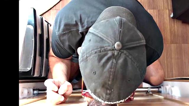 Gloryhole amateur gets fucked in asshole after BJ