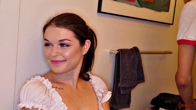 Bdsm slut drinking piss and pussy