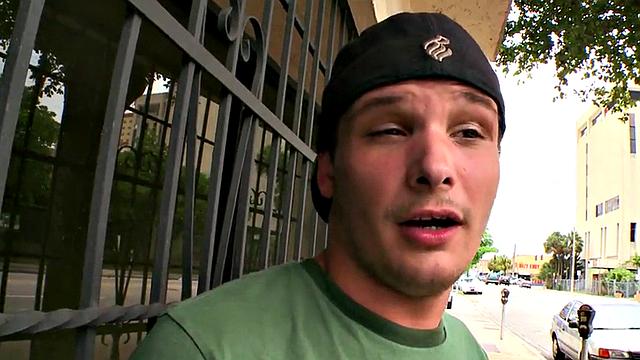 Real Nubian thuggoing gay from straight in outdoor public sex