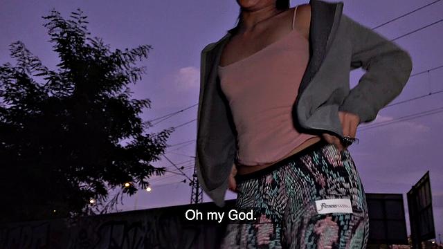 Agent savors first-time Asian pussy in reverse cowgirl POV