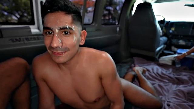 Straight amateur baited and ridden