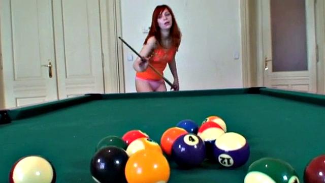 Redhead teen fucks gramps dick after blowjob