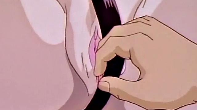 мультяшная телка сначала на пальцах, потом на члене