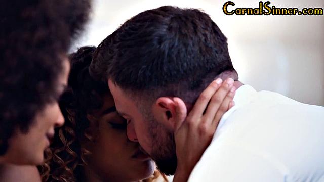 Lesbian naughty ebonys penetrated