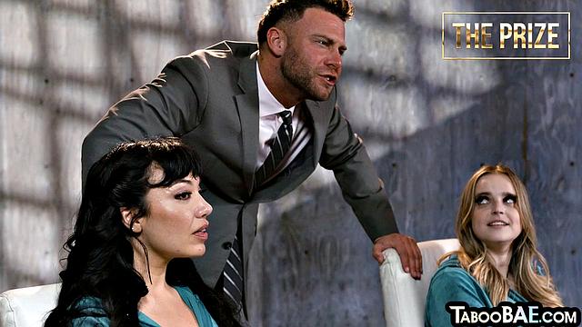 Busty babes get pussypounded in group sex