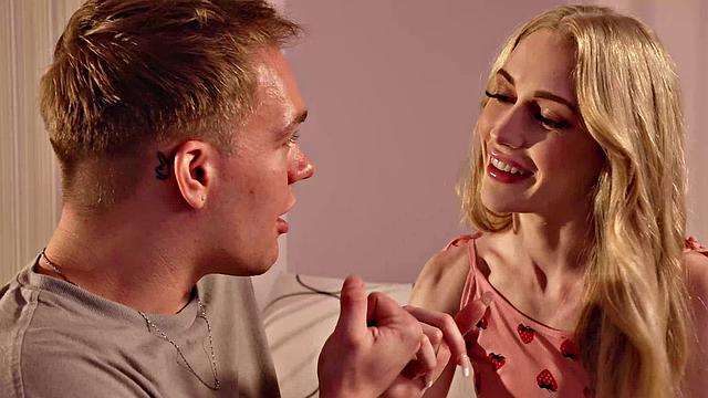 Sexy blonde Emma Starletto wants to get back at friend for fucking her boyfriend!