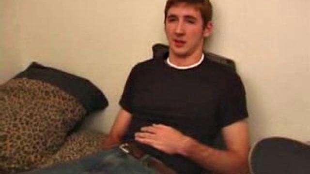 Michael Jacking Off With a Dildo