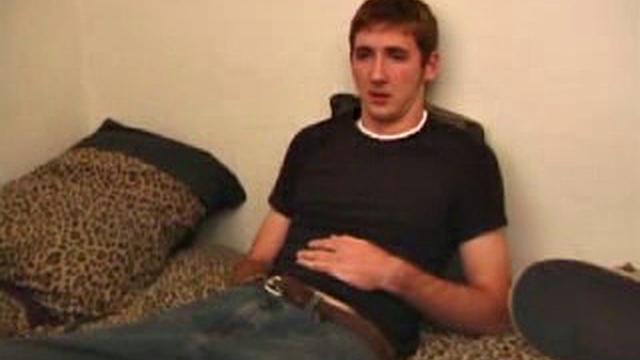 Michael Jacking Off With a Dildo