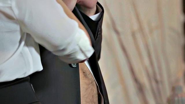 Boss girl in stockings goes wild with a deepthroat & threesome in the office