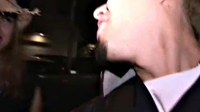 Dick sucking college teen eats cock