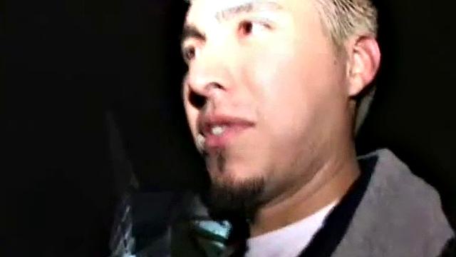 Dick sucking college teen eats cock